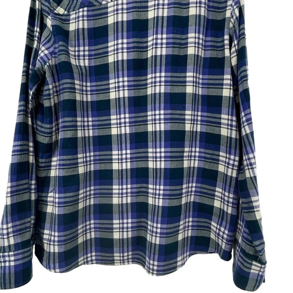J Crew Acropolis Classic Collared, Plaid Button-Up Shirt - Sz 12